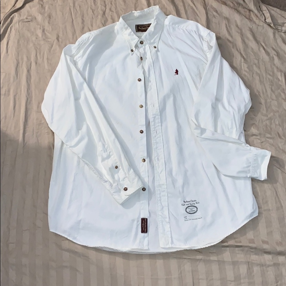 Vintage Marlboro Country Store Work Shirt🔴